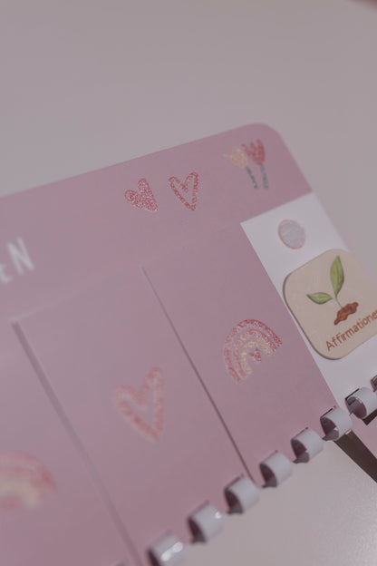 Morgen- & Abendroutine Set Einhorn Glitzer