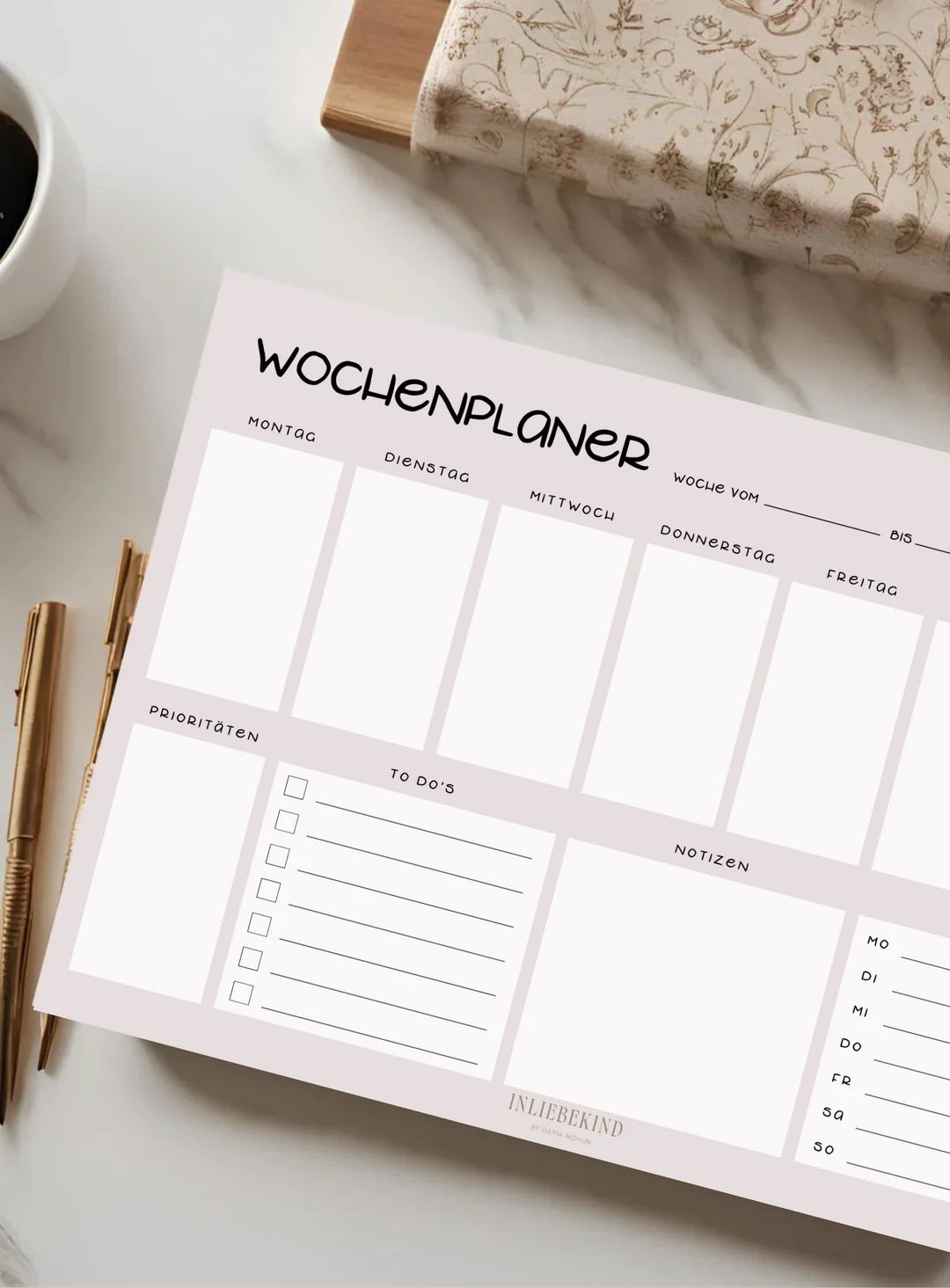 Wochenplaner